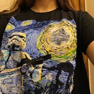 Star Wars Starry Night Graphic Tee